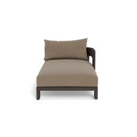 Victoria Aluminum Chaise Right