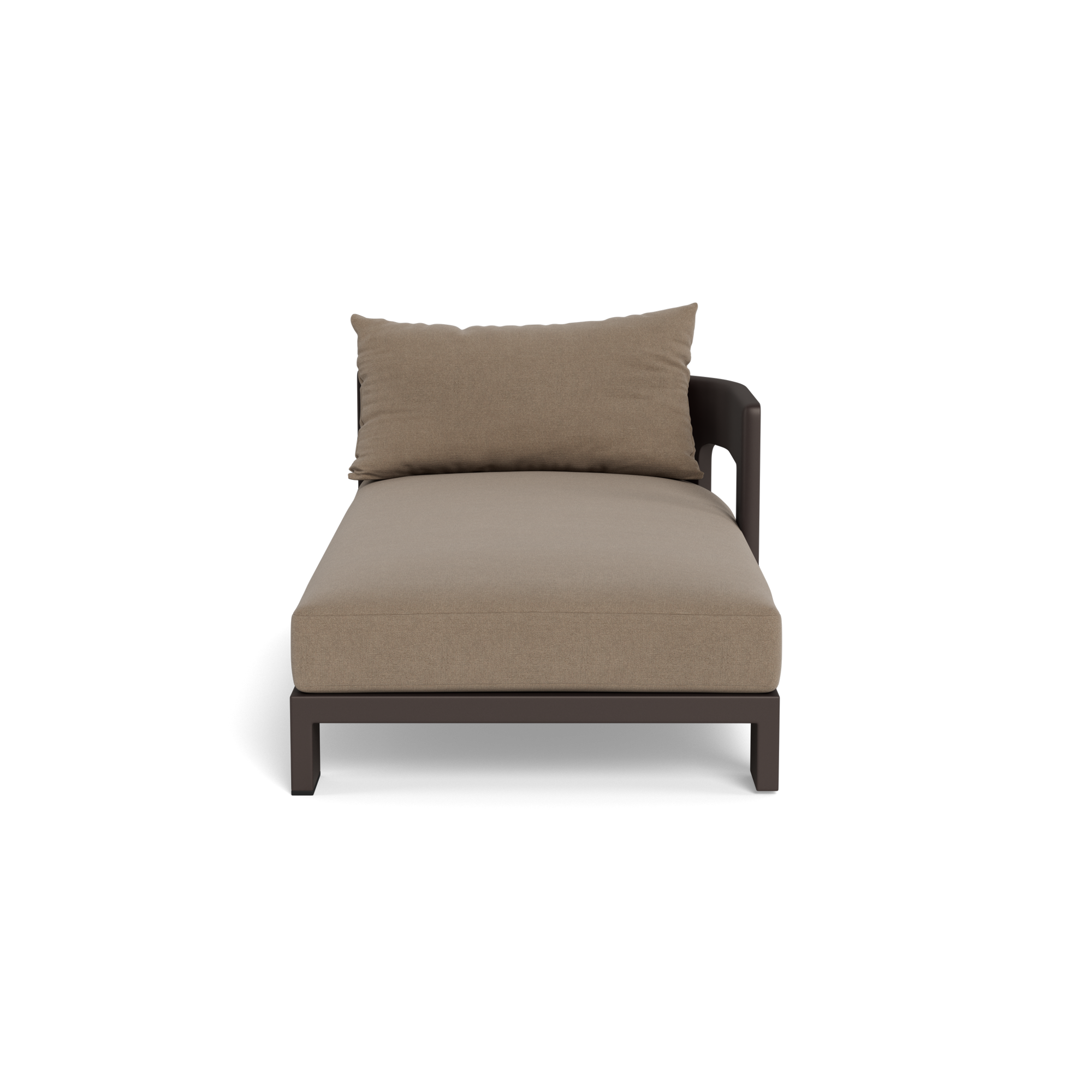 Victoria Aluminum Chaise Right