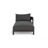 Victoria Aluminum Chaise Right