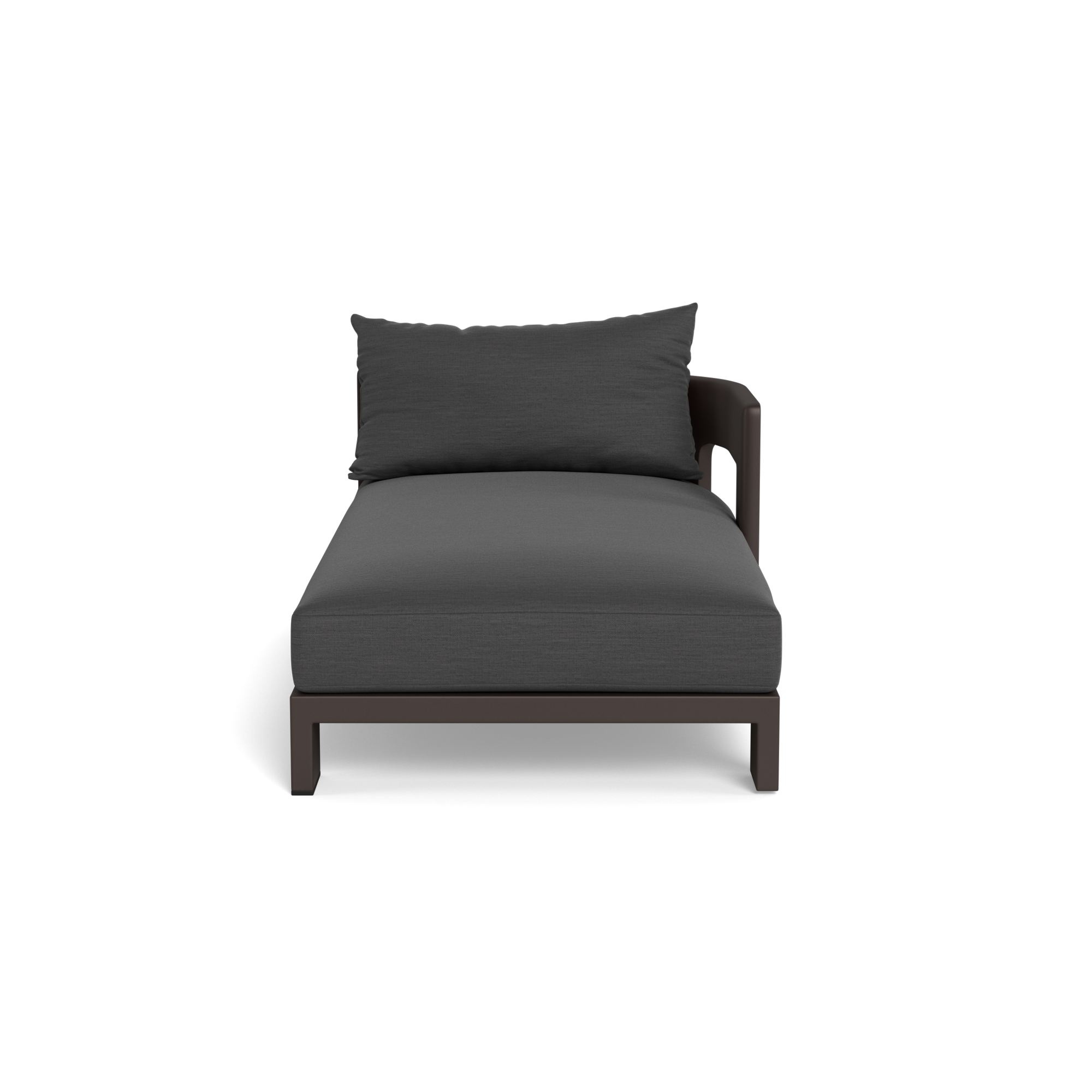 Victoria Aluminum Chaise Right