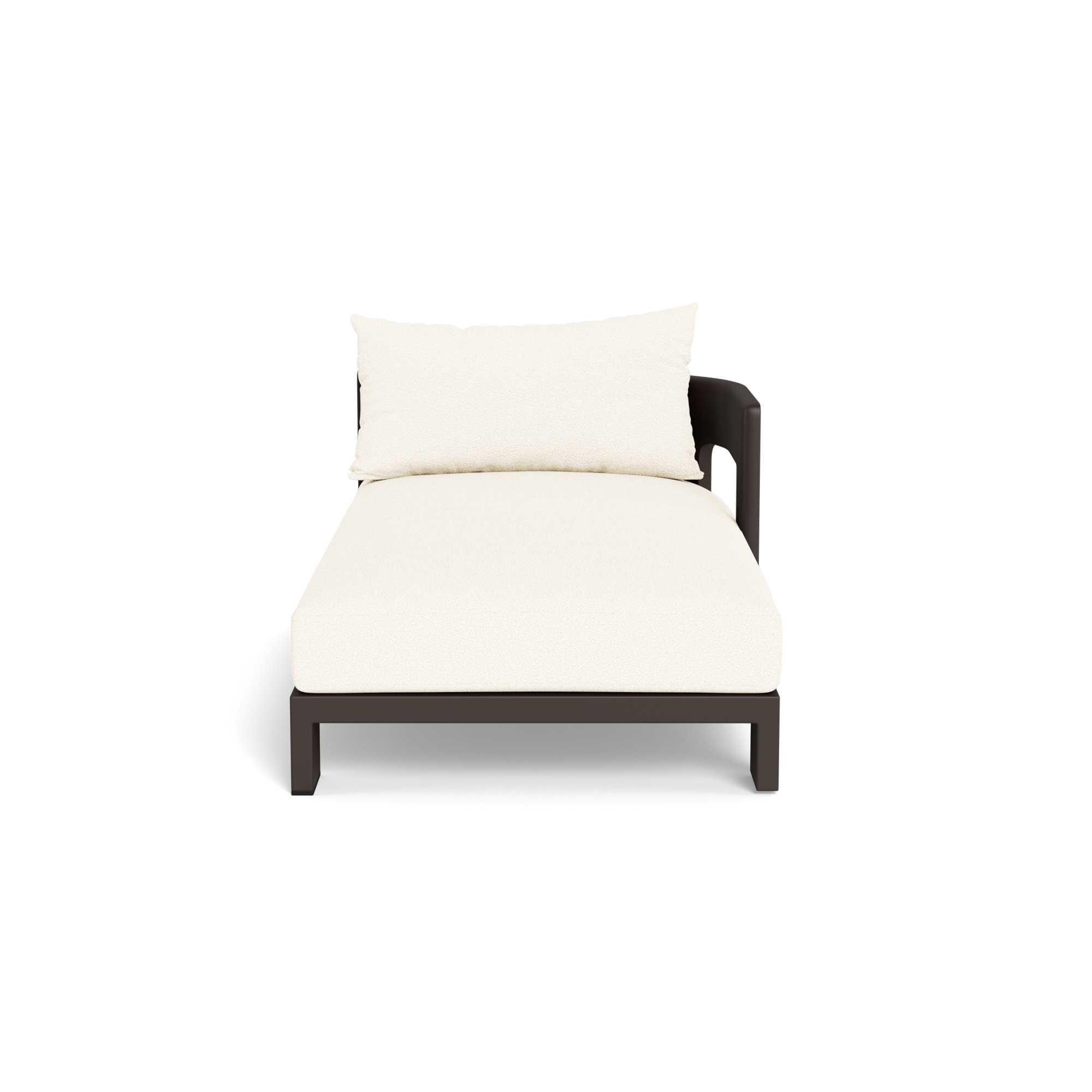 Victoria Aluminum Chaise Right