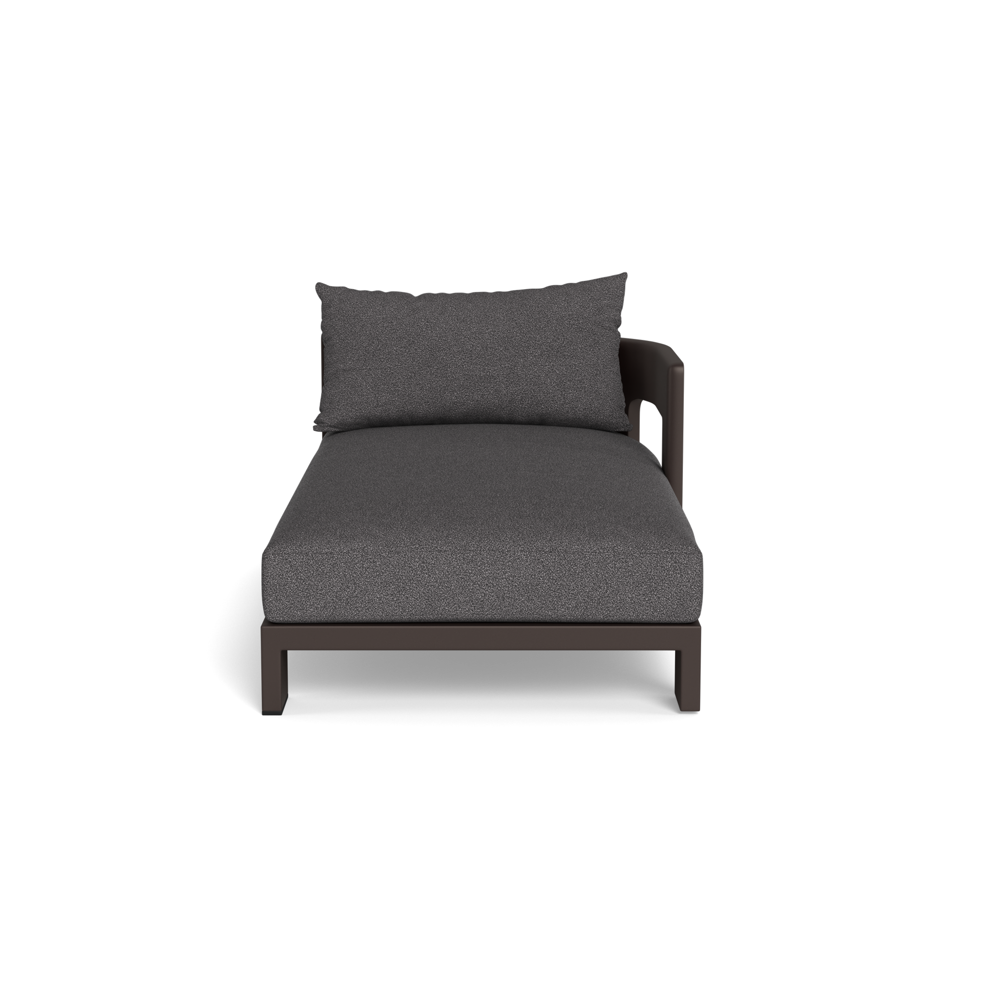 Victoria Aluminum Chaise Right