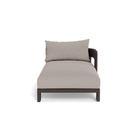 Victoria Aluminum Chaise Right