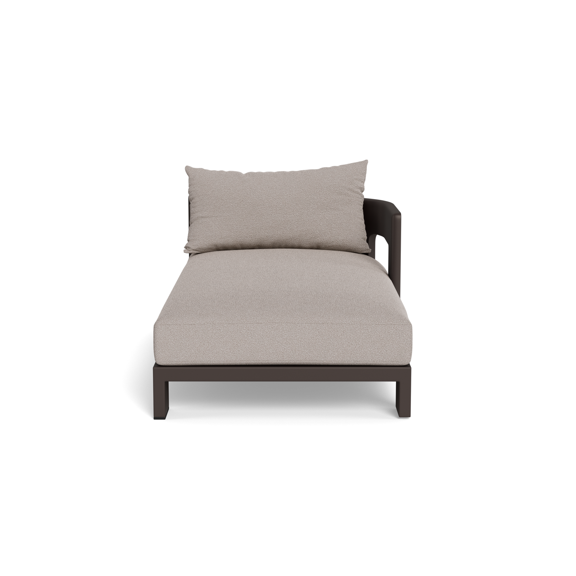 Victoria Aluminum Chaise Right