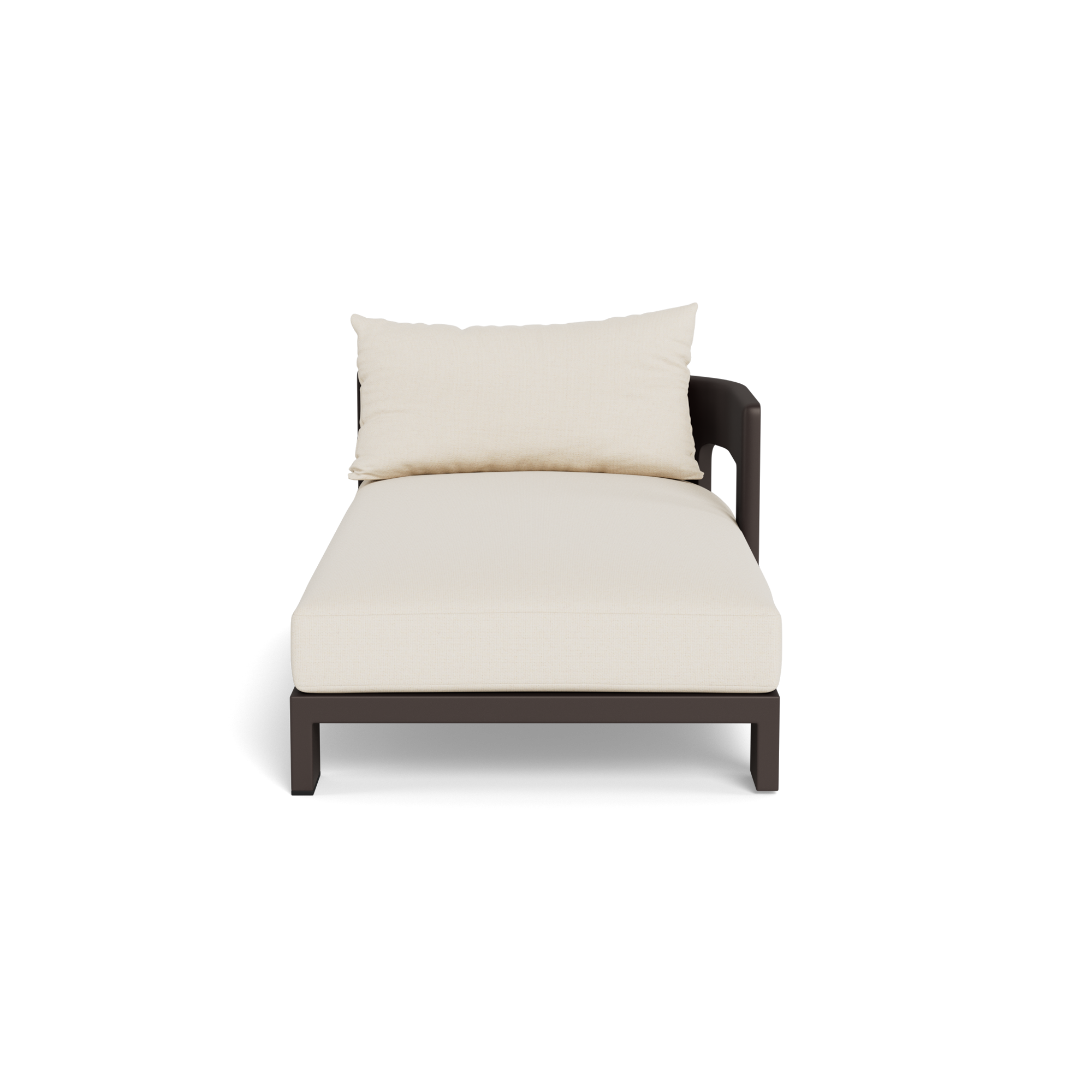 Victoria Aluminum Chaise Right
