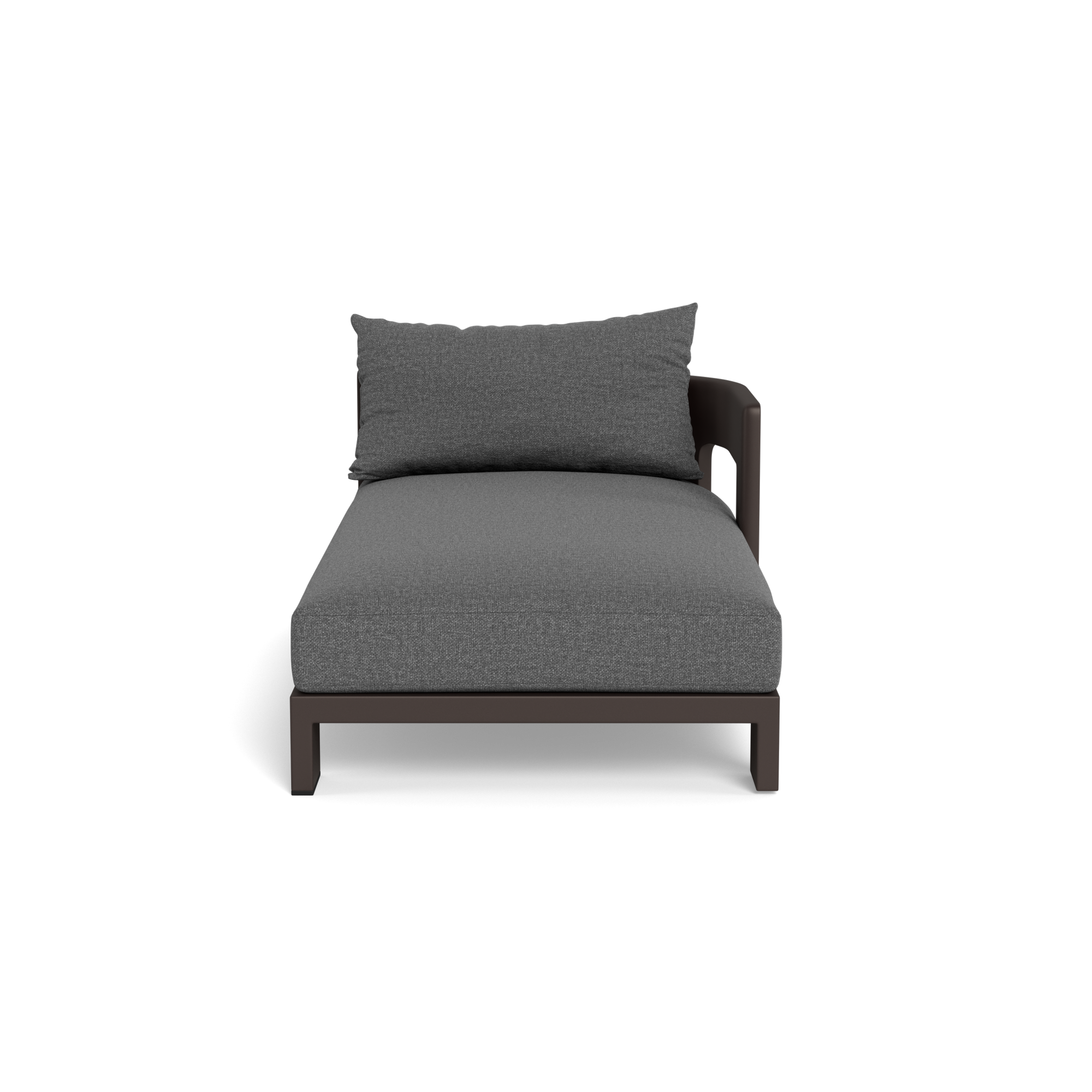 Victoria Aluminum Chaise Right