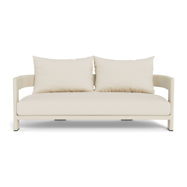 Victoria 2 Seat Sofa | Aluminum Bone, Siesta Ivory,