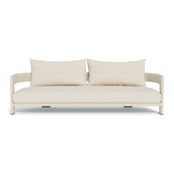 Victoria 3 Seat Sofa | Aluminum Bone, Siesta Ivory,