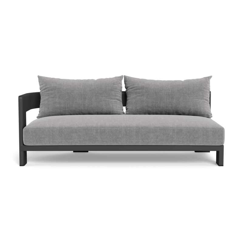 Victoria Aluminum 2 Seat 1 Arm Left