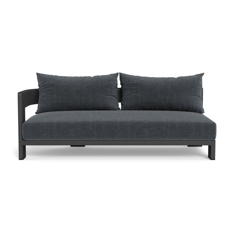 Victoria Aluminum 2 Seat 1 Arm Left