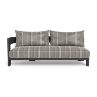 Victoria Aluminum 2 Seat 1 Arm Left