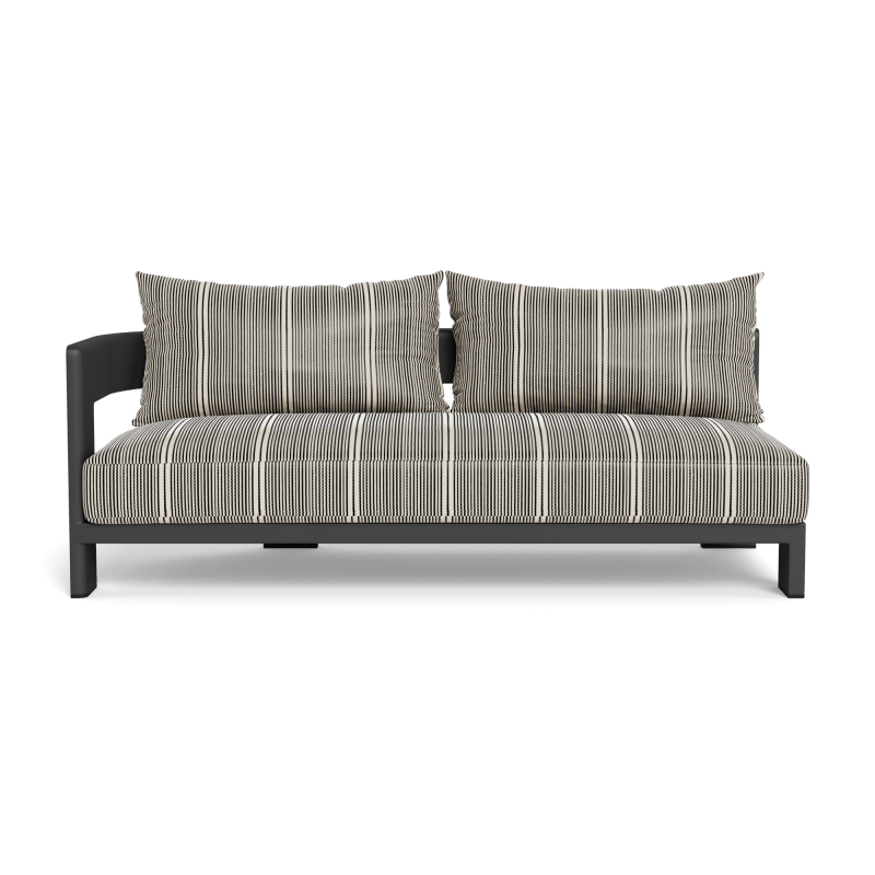 Victoria Aluminum 2 Seat 1 Arm Left