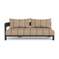 Victoria Aluminum 2 Seat 1 Arm Left