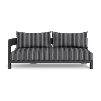 Victoria Aluminum 2 Seat 1 Arm Left