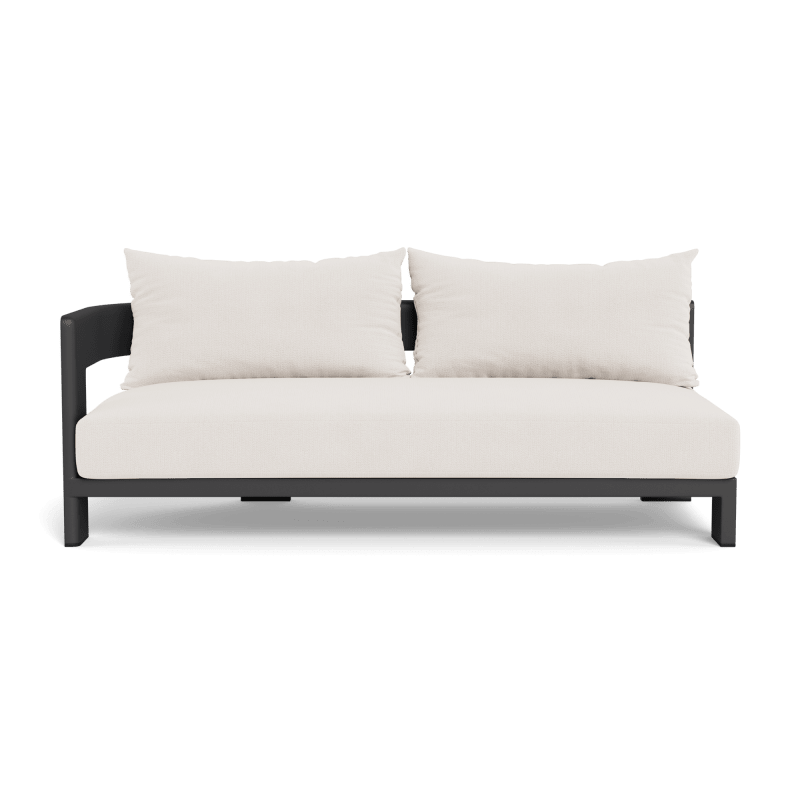 Victoria Aluminum 2 Seat 1 Arm Left