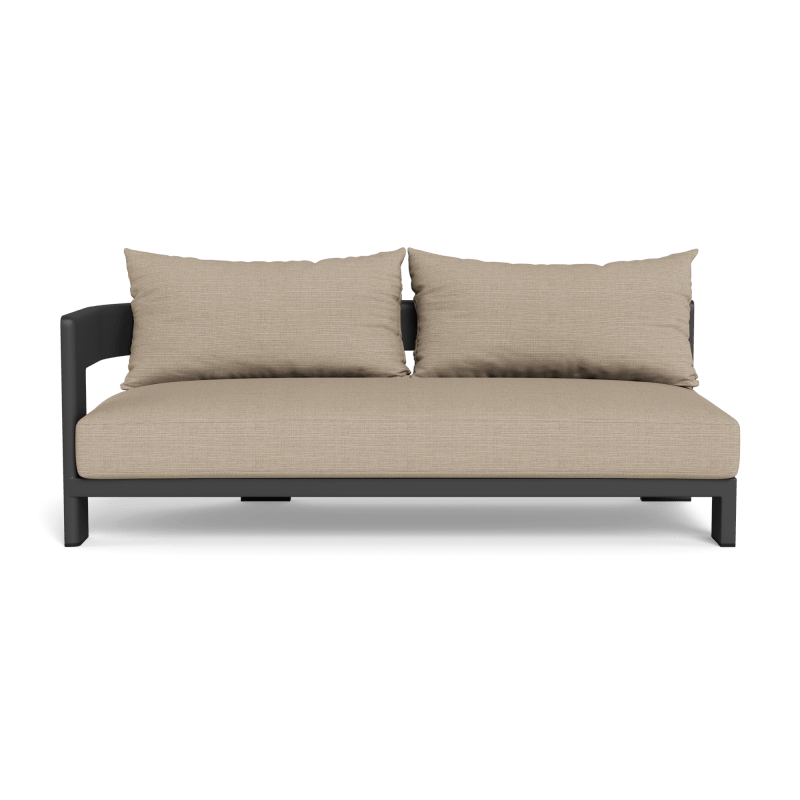 Victoria Aluminum 2 Seat 1 Arm Left