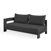 Victoria Aluminum 2 Seat 1 Arm Left