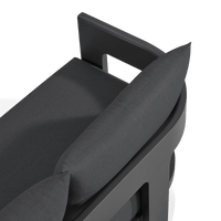 Victoria Aluminum 2 Seat 1 Arm Left