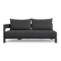 Victoria Aluminum 2 Seat 1 Arm Left