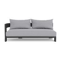 Victoria Aluminum 2 Seat 1 Arm Left