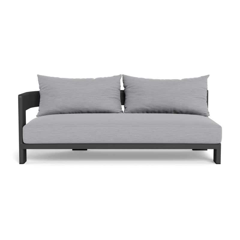 Victoria Aluminum 2 Seat 1 Arm Left