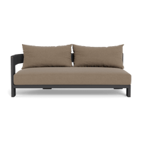 Victoria Aluminum 2 Seat 1 Arm Left