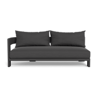 Victoria Aluminum 2 Seat 1 Arm Left