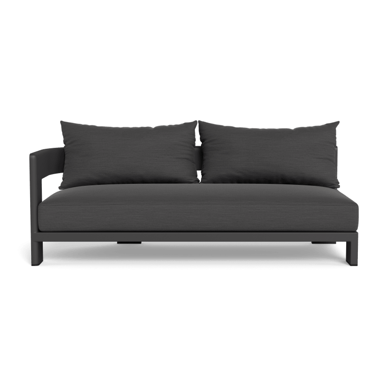 Victoria Aluminum 2 Seat 1 Arm Left