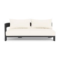 Victoria Aluminum 2 Seat 1 Arm Left