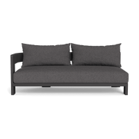 Victoria Aluminum 2 Seat 1 Arm Left