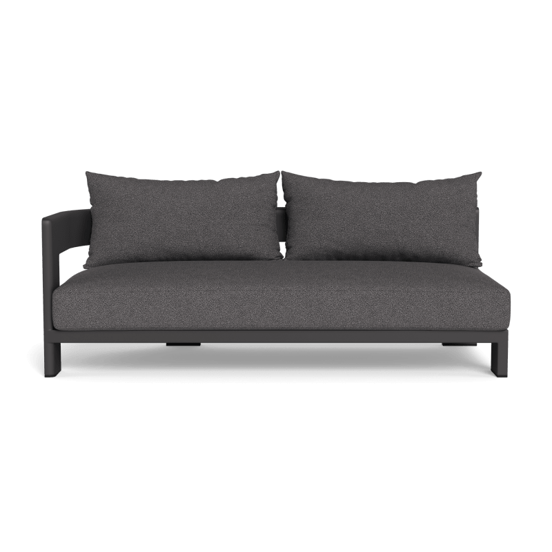 Victoria Aluminum 2 Seat 1 Arm Left