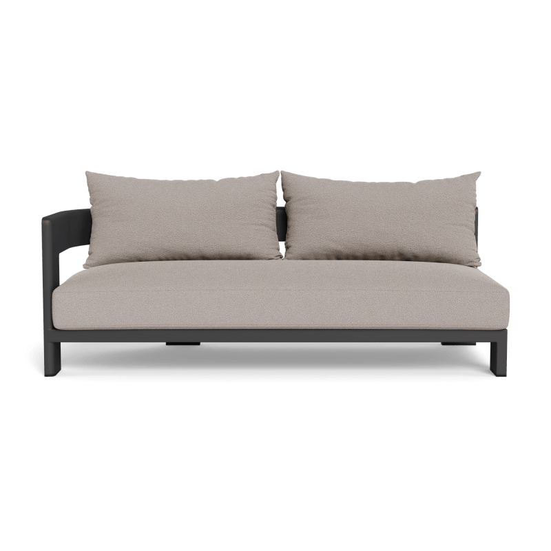 Victoria Aluminum 2 Seat 1 Arm Left