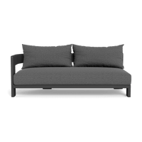 Victoria Aluminum 2 Seat 1 Arm Left