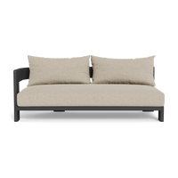 Victoria Aluminum 2 Seat 1 Arm Left