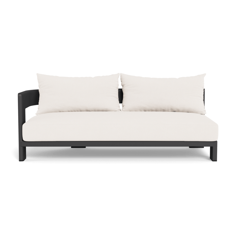 Victoria Aluminum 2 Seat 1 Arm Left