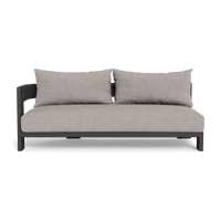 Victoria Aluminum 2 Seat 1 Arm Left