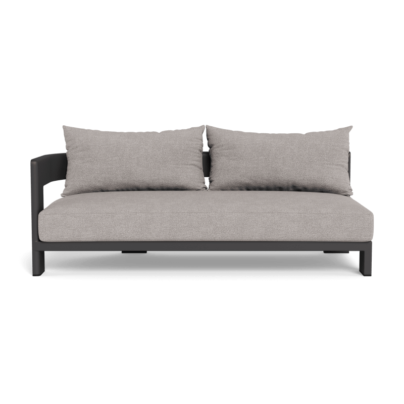 Victoria Aluminum 2 Seat 1 Arm Left