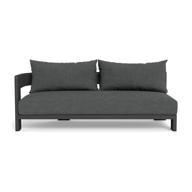 Victoria Aluminum 2 Seat 1 Arm Left