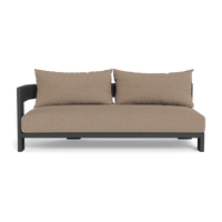 Victoria Aluminum 2 Seat 1 Arm Left