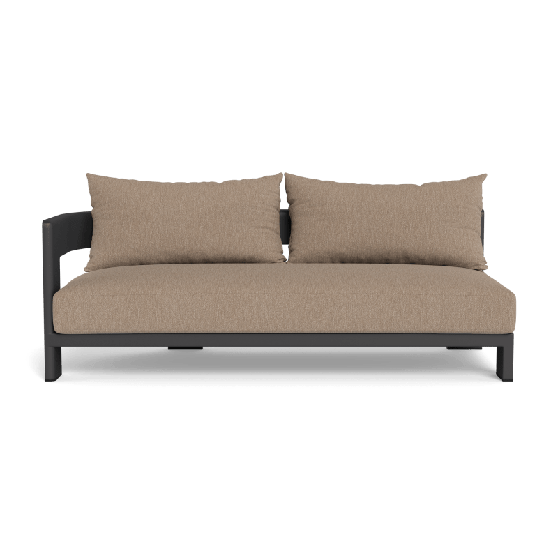 Victoria Aluminum 2 Seat 1 Arm Left