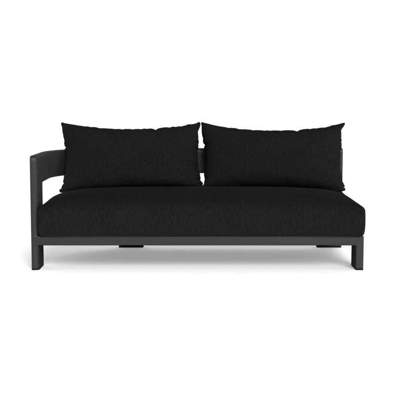 Victoria Aluminum 2 Seat 1 Arm Left