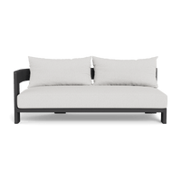 Victoria Aluminum 2 Seat 1 Arm Left