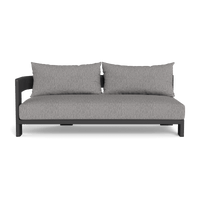 Victoria Aluminum 2 Seat 1 Arm Left