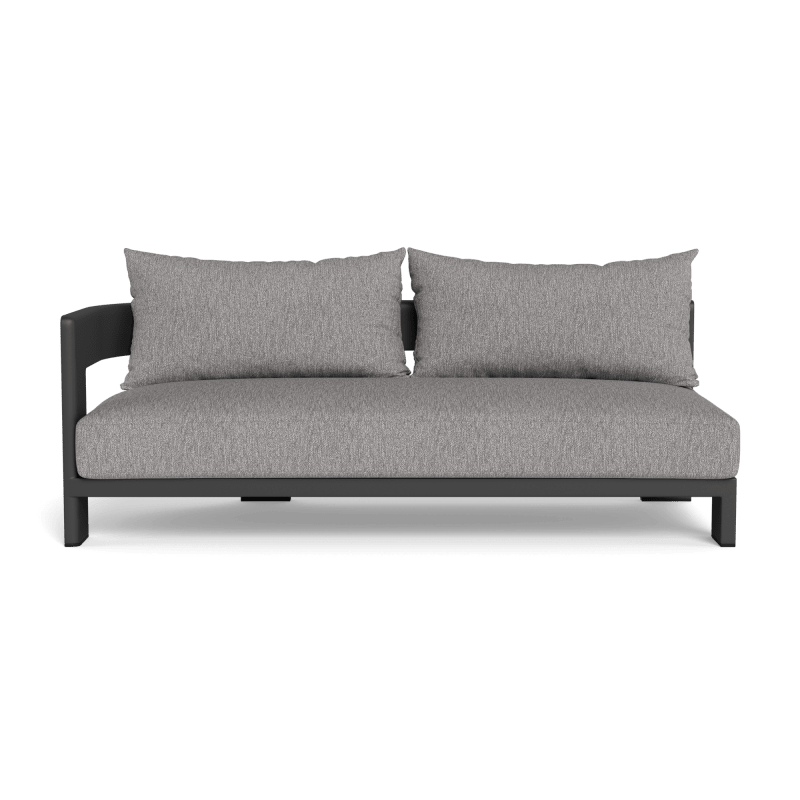 Victoria Aluminum 2 Seat 1 Arm Left