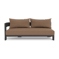 Victoria Aluminum 2 Seat 1 Arm Left