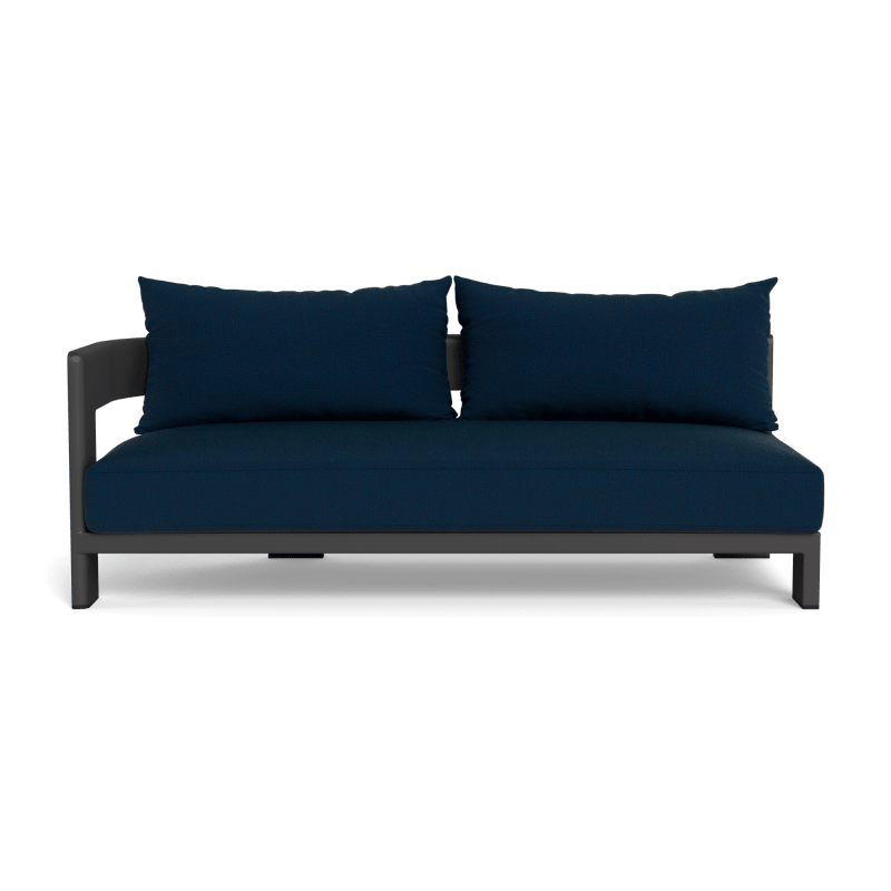 Victoria Aluminum 2 Seat 1 Arm Left