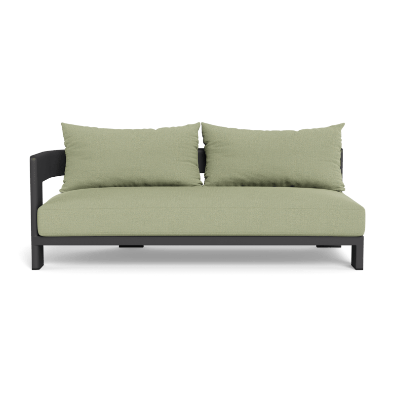 Victoria Aluminum 2 Seat 1 Arm Left