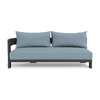 Victoria Aluminum 2 Seat 1 Arm Left