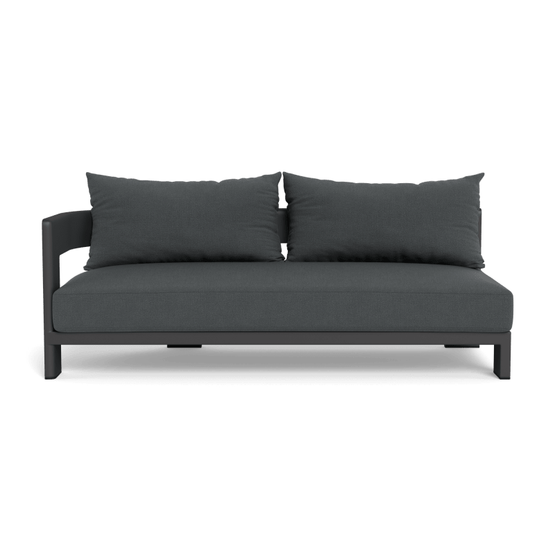 Victoria Aluminum 2 Seat 1 Arm Left