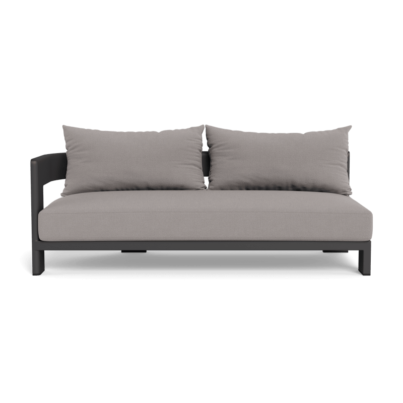 Victoria Aluminum 2 Seat 1 Arm Left